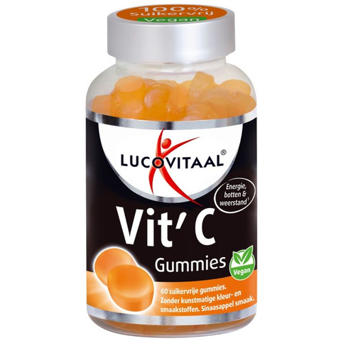 Lucovitaal Vitamine C Gummies Suikervrij