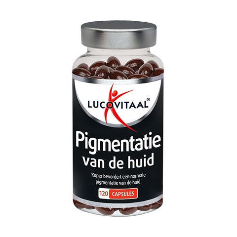 Lucovitaal Pigmentatie van de huid 120 capsules