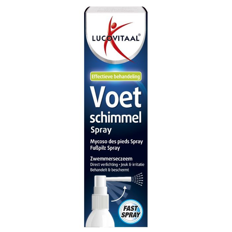 Lucovitaal Voetschimmel Spray Zwemmereczeem 25 ml