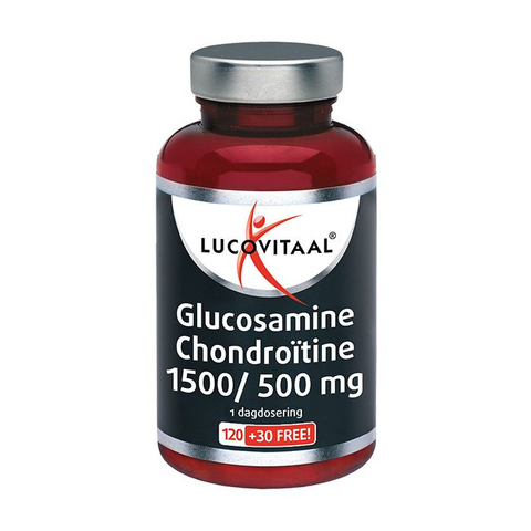 Lucovitaal Glucosamine Chondroïtine 150 tabletten MAXI POT