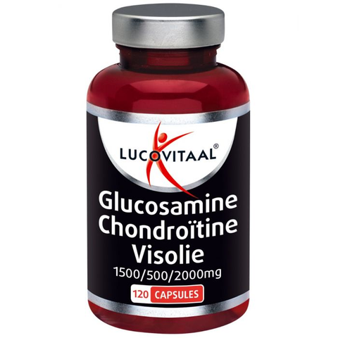 Lucovitaal Glucosamine Chondroïtine Visolie 120 capsules