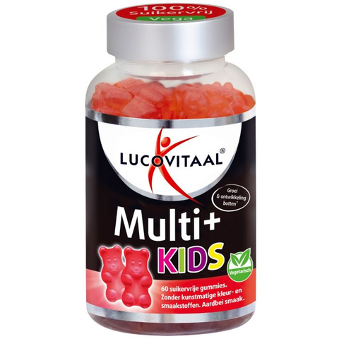 Lucovitaal Multi+ Kids Gummies Suikervrij