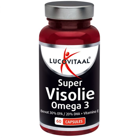 Lucovitaal Super Omega 3 Visolie 60 capsules