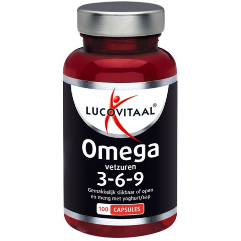 Lucovitaal Omega 3-6-9 vetzuren 100 capsules
