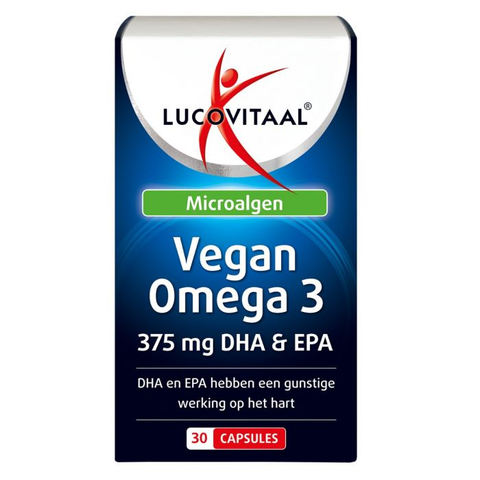 Lucovitaal Omega 3 375mg EPA & DHA Vegan