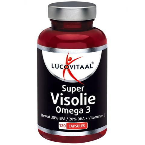 Lucovitaal Super Visolie Omega 3 120 capsules