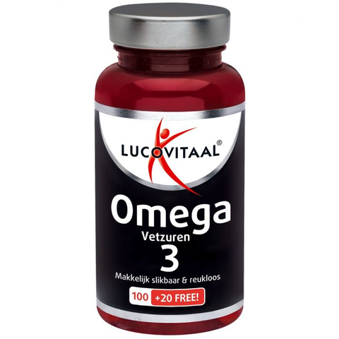 Lucovitaal Omega Vetzuren 3 120 capsules