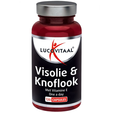 Lucovitaal Visolie & knoflook 120 capsules