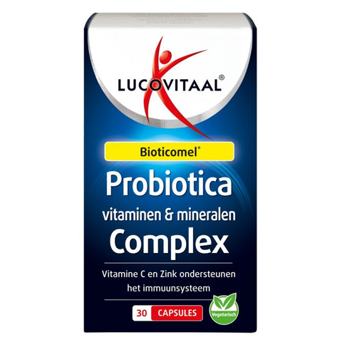 Lucovitaal Probiotica Vitaminen & Mineralen Complex 30 capsules