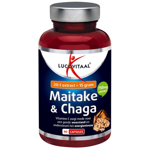 Lucovitaal Maitake & Chaga 90 capsules