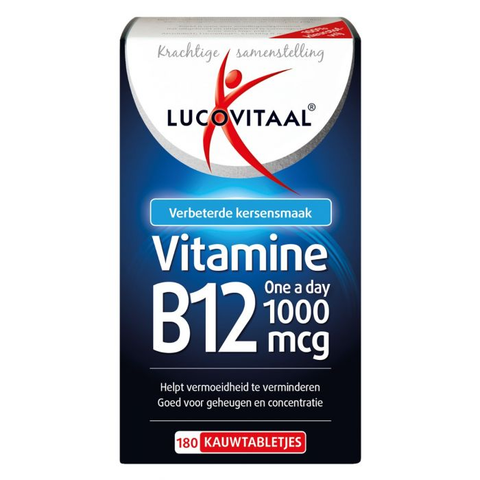 Lucovitaal Vitamine B12 1000 mcg 180 tabletten