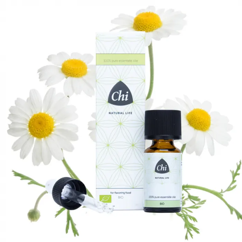 Chi Kamille, blauwe etherische olie, biologisch