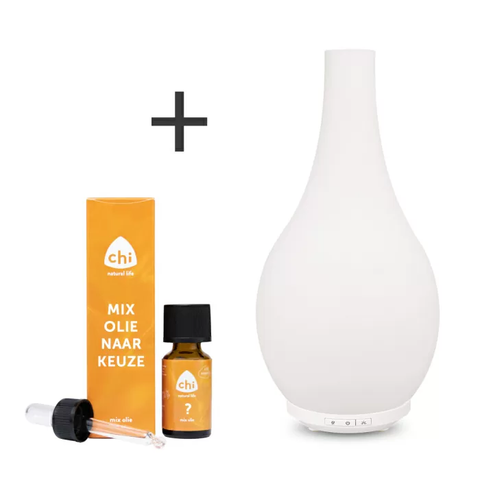 Chi Impulse Aroma Diffuser + Gratis Mix olie naar keuze
