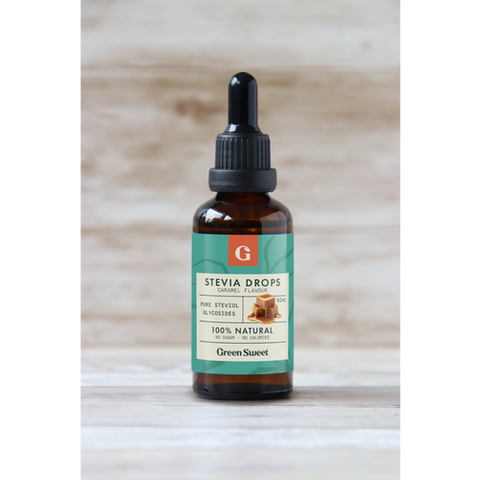 Green Sweet Stevia Drops Karamel 50 ml