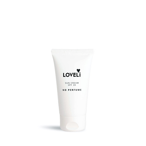 Loveli Sun cream SPF 30 No Perfume Travel Size 50 ml