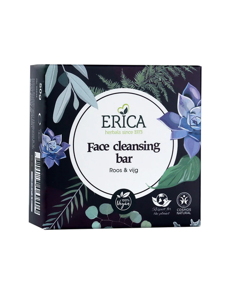 Erica Face Cleansing Bar - Roos en Vijg