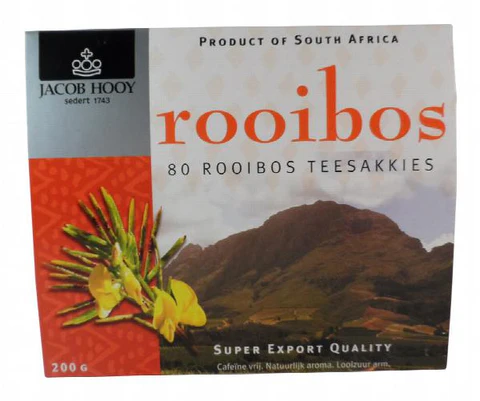 Erica Hooy rooibos theezakjes