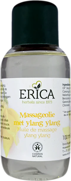 Erica Massage Olie Ylang Ylang