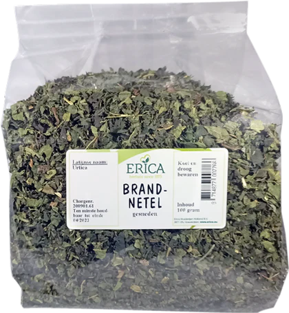 Erica Brandnetel gesneden