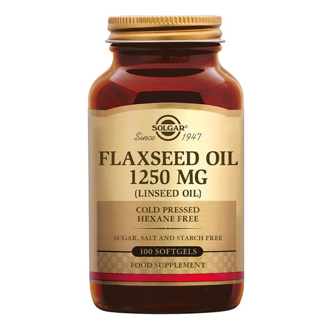Solgar Flaxseed Oil 1250 mg (lijnzaadolie)