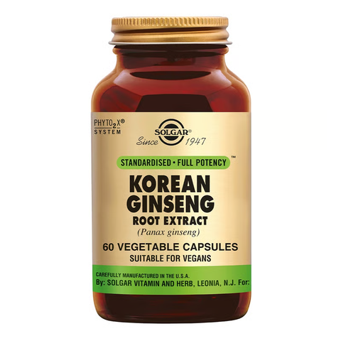 Solgar Ginseng Korean Root Extract (Panax ginseng quinquefolium)