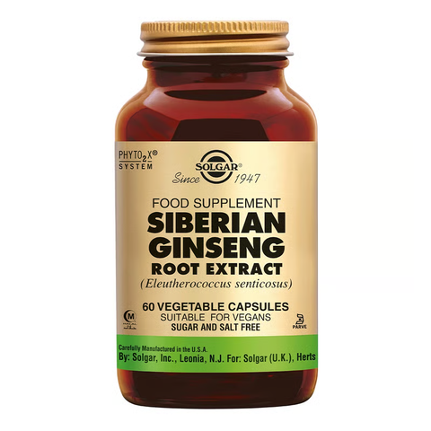 Solgar Ginseng Siberian Root Extract (Eleutherococcus senticosus)