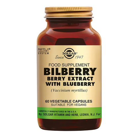 Solgar Bilberry Berry Extract (bosbes)