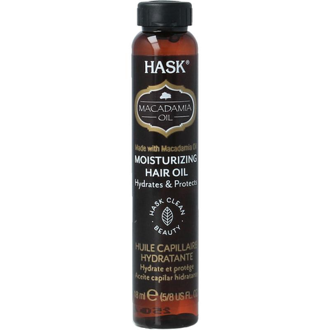 Hask macadamia oil most shine