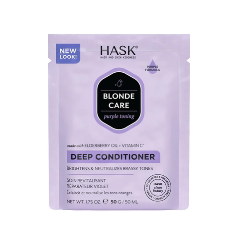 Hask blonde care purple deep conditioner