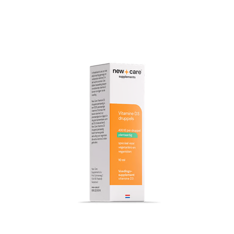 New Care Vitamine D3 druppels plantaardig vegan