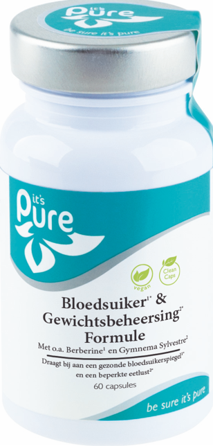 It's Pure Bloedsuiker- & Gewichtsbeheersing Formule